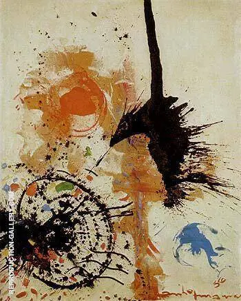 The Prey 1956 By Hans Hofmann