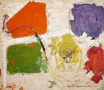 Black Spiral 1954 By Hans Hofmann
