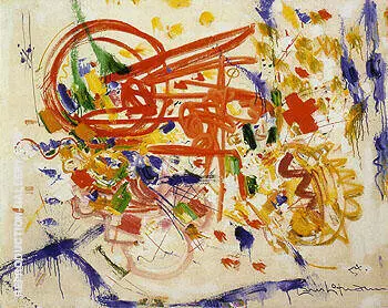Laburnum 1954 By Hans Hofmann