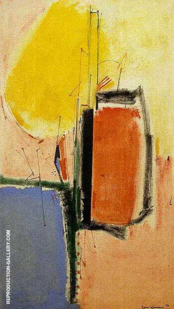 Composition No 1 1953 By Hans Hofmann