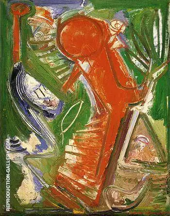 Acension 1952 By Hans Hofmann