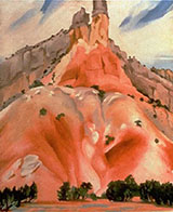The Cliff Chimneys 1938 By Georgia O'Keeffe