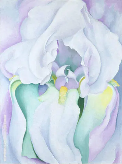 White Iris 1930 By Georgia O'Keeffe
