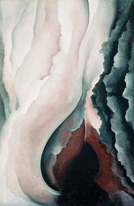 Dark Iris No 2 1927 By Georgia O'Keeffe