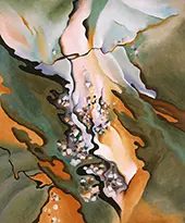 From the Lake No 3 By Georgia O'Keeffe