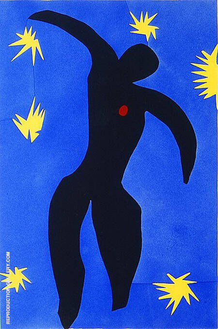 Icarus 1947 by Henri Matisse | Oil Painting Reproduction