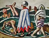 Lido 1924 By Max Beckmann