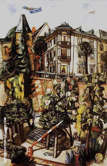 The Nizza in Frankfurt am Main 1921 By Max Beckmann