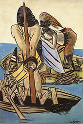 Odysscus and the Siren 1933 By Max Beckmann