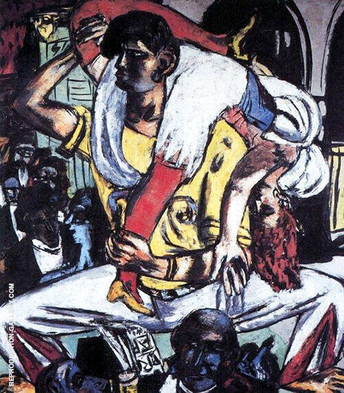 Apache Dance 1938 by Max Beckmann | Oil Painting Reproduction