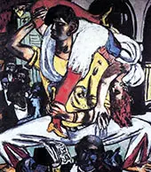 Apache Dance 1938 By Max Beckmann