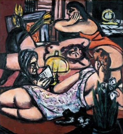 Girls Room Siesta 1947 By Max Beckmann