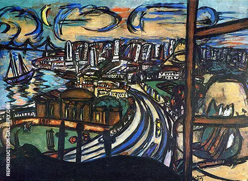 San Francisco 1950 By Max Beckmann