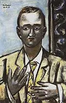 Portrait of Morton D May 1949 By Max Beckmann