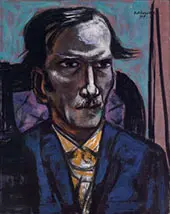 Portrait of Fred Conway 1949 By Max Beckmann