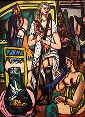 Fisherwoman 1948 By Max Beckmann