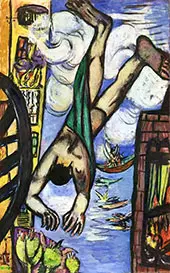 Falling Man 1950 By Max Beckmann