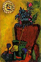 Still Life with Chair 1909 By Gabriele Munter