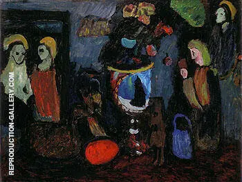 Dark still Life Secret 1911 By Gabriele Munter
