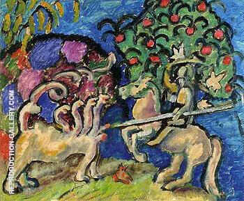 Dragon Flight 1913 By Gabriele Munter