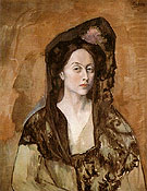 Portrait of Benedetta Canals 1905 By Pablo Picasso