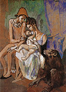 Family of Acrobats 1905 By Pablo Picasso