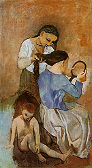 La Coiffure 1906 By Pablo Picasso