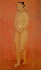 Large Standing Nude 1906 By Pablo Picasso