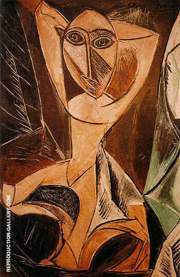 Nude with Raised Arms By Pablo Picasso