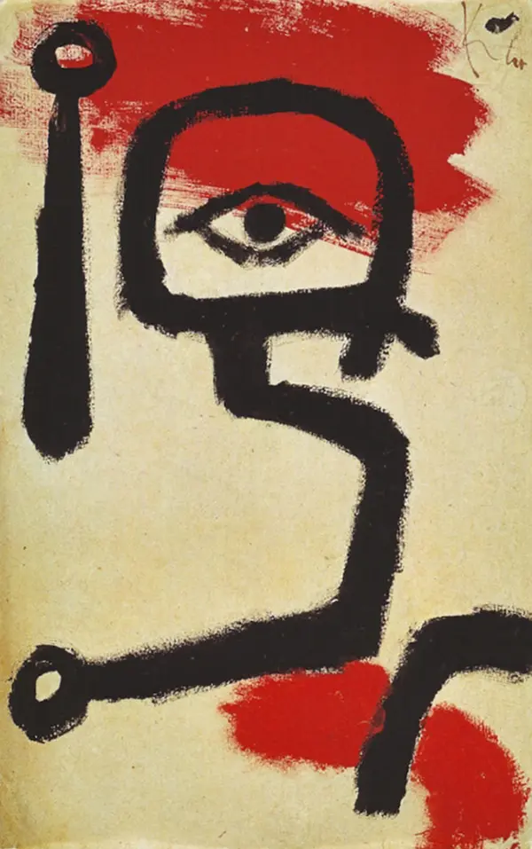Paukenspieler 1940 By Paul Klee