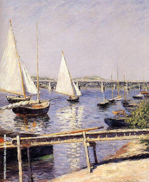 Sailing Boats at Argenteuil c1885 | Oil Painting Reproduction