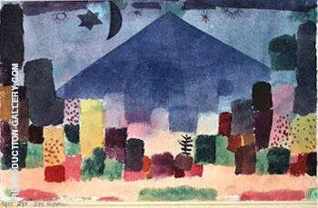 Der Niesen 1915 By Paul Klee