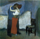 L etreinte Dans la Mansarde 1900 By Pablo Picasso