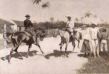 Under Which King 1899 By Frederic Remington