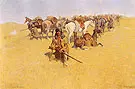An Old Time Plains Fight 1904 By Frederic Remington