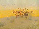 Evening in the Desert Navajoes 1905 By Frederic Remington