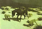 The Last March 1906 By Frederic Remington