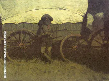 The Sentinel 1907 By Frederic Remington