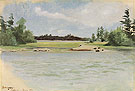 Chippewa Bay 1888 By Frederic Remington