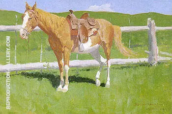 Sorrel Horse Study 1899 By Frederic Remington