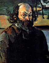 Portrait of the Artist 1873 By Paul Cezanne