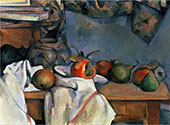 Still Life with a Ginger Pot By Paul Cezanne