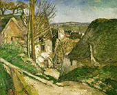 The House of the Hanged Man at Auvers By Paul Cezanne