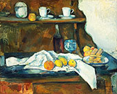 The Buffet 1873 By Paul Cezanne