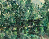 Bridge and Pool By Paul Cezanne