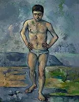 The Great Bather c1885 By Paul Cezanne