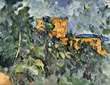 The Chateau Noir By Paul Cezanne