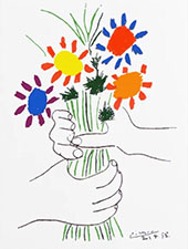 Bouquet of Peace By Pablo Picasso
