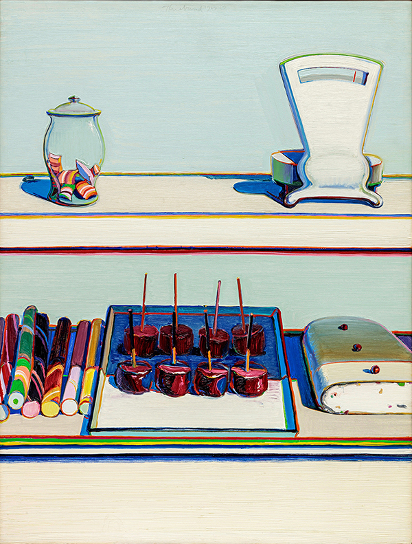 Candy Counter 1969 by Wayne Thiebaud | Oil Painting Reproduction