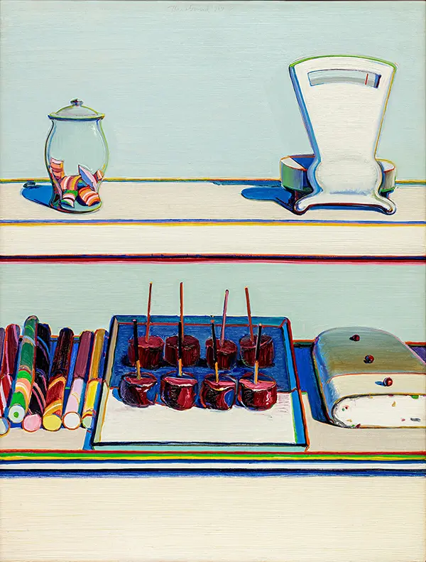 Candy Counter 1969 By Wayne Thiebaud